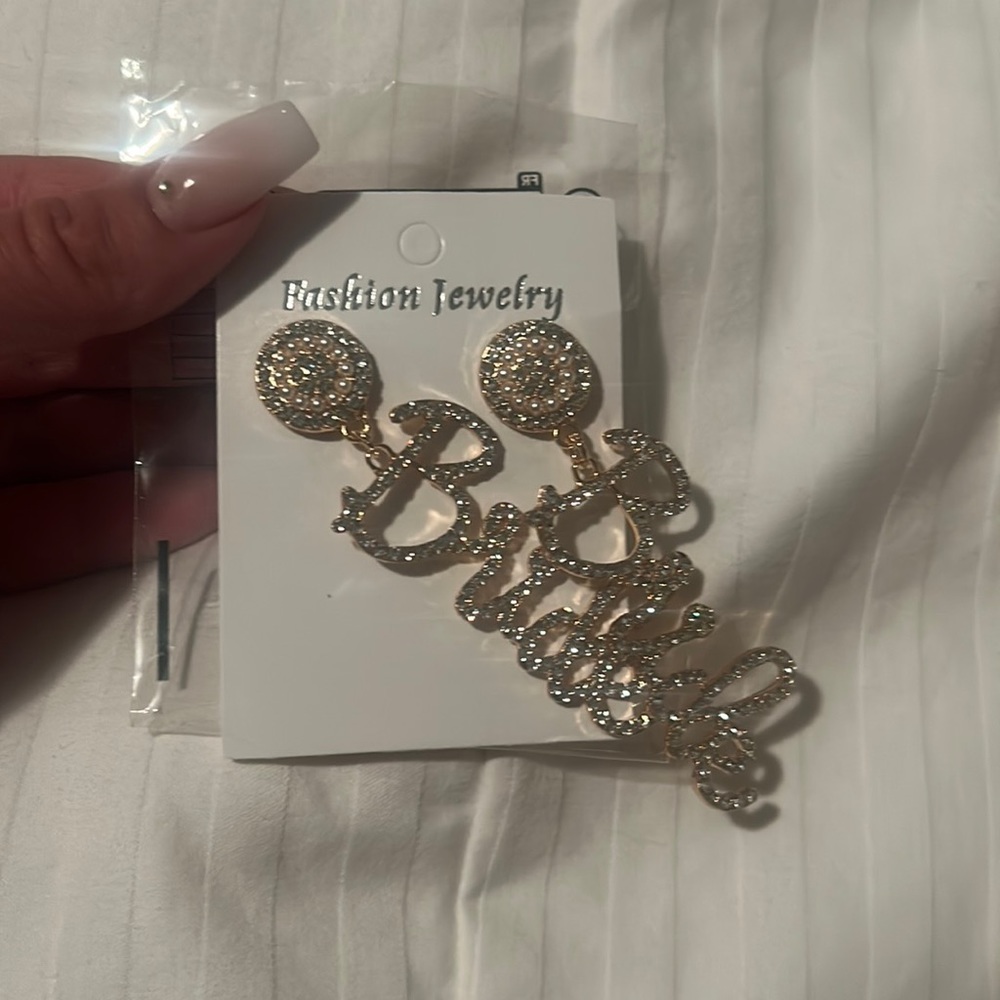 Bride earrings
